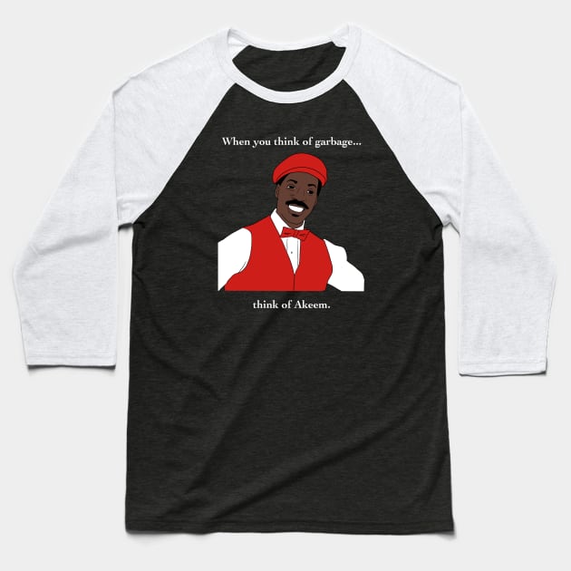 Prince Akeem (Coming to America) Baseball T-Shirt by Julia's Creations